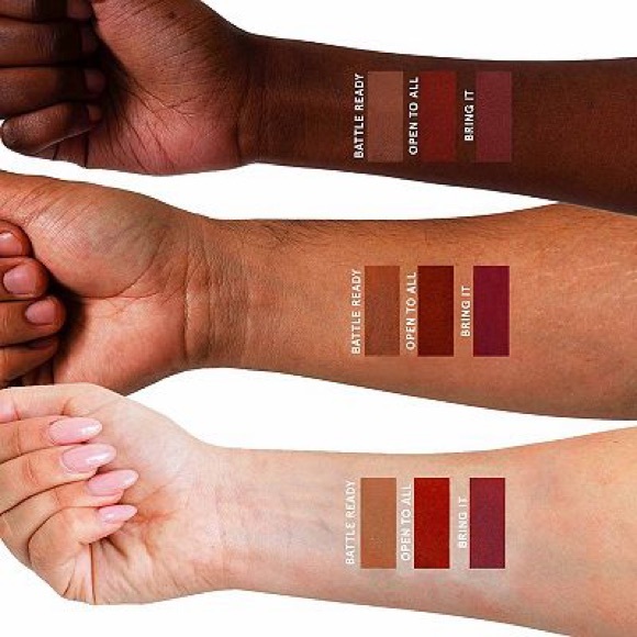 ONE/SIZE Eye Popper Creamy Matte Liquid Eyeshadow Shade Open To All Spice Brown - Picture 2 of 6